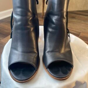 ***Sold*** Volatile black booties with tassels